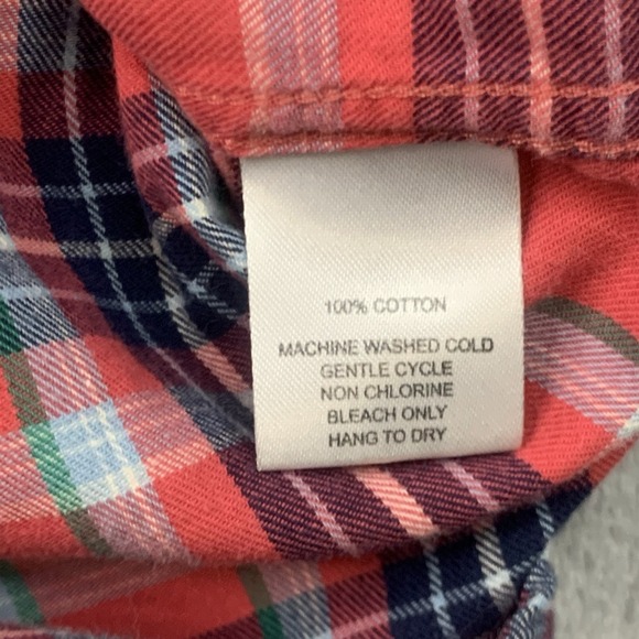 UNTUCKit Shirt Men's L Red Grey White Plaid Button Up Long Sleeve Cotton Casual - Picture 4 of 7